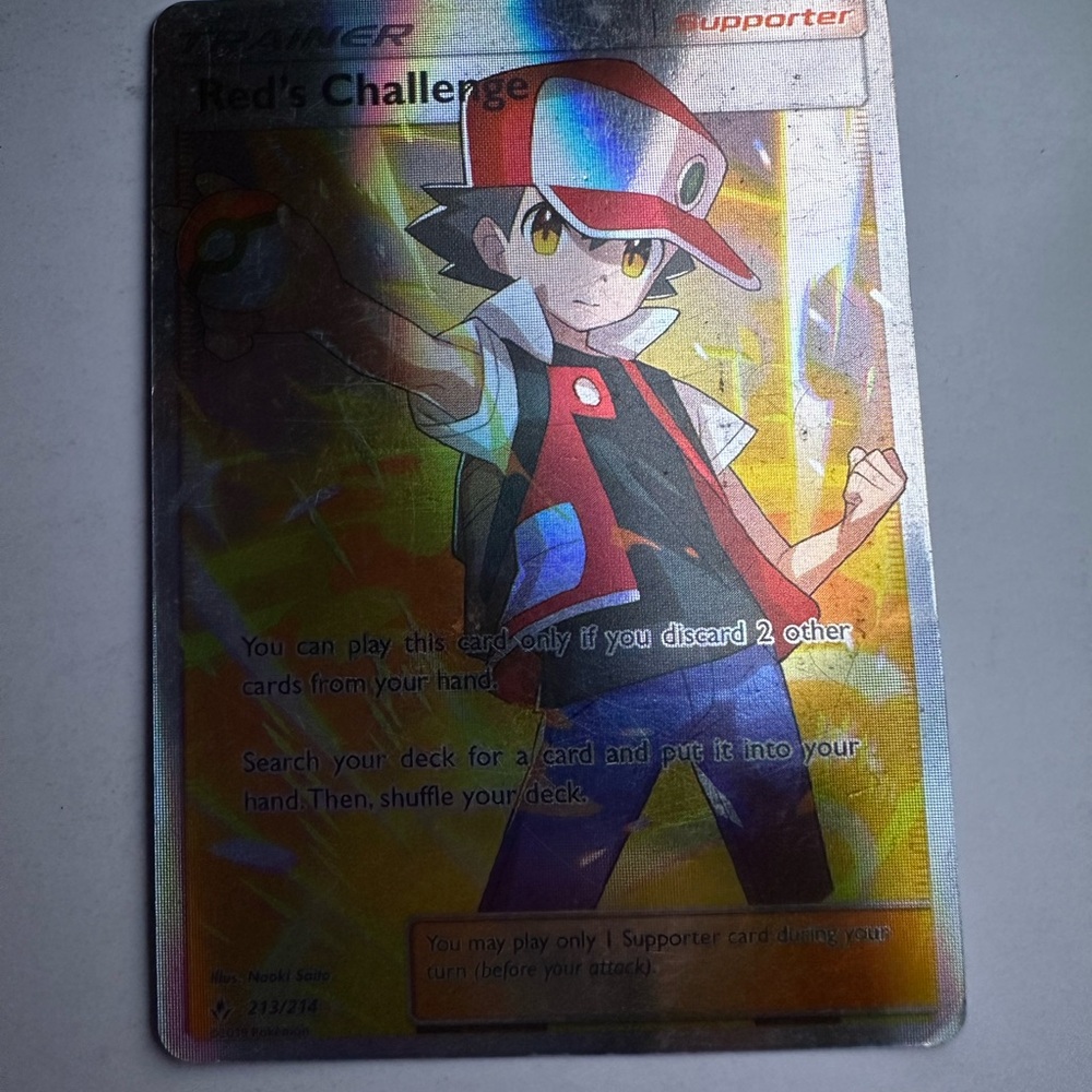 Red's Challenge Trainer Card